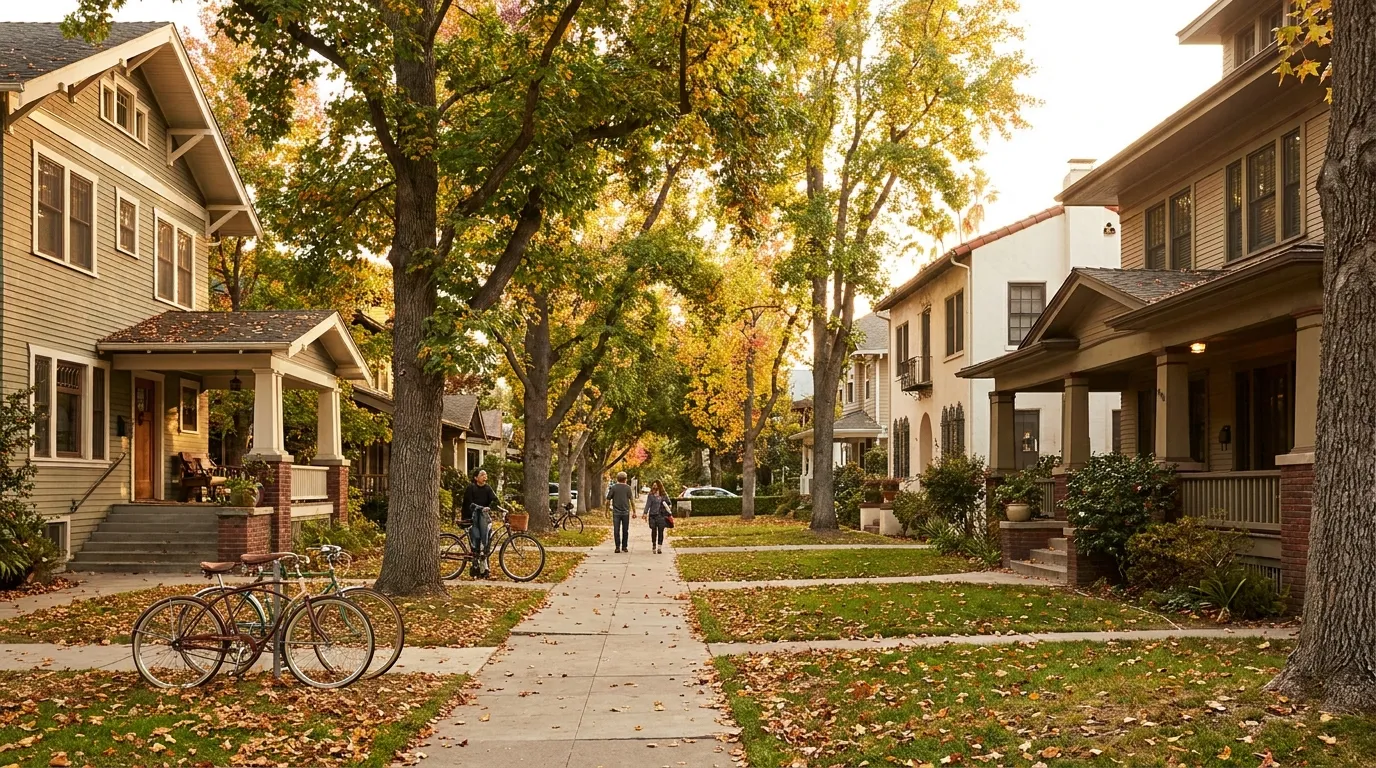 Historic South Pasadena streetscape