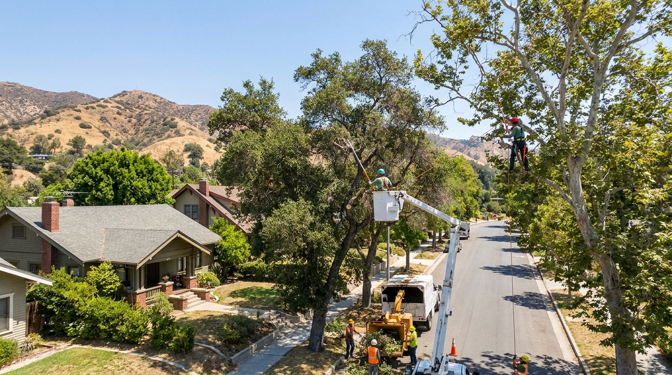 Monterey Hills South Pasadena tree trimming for wildfire resilience in 2026